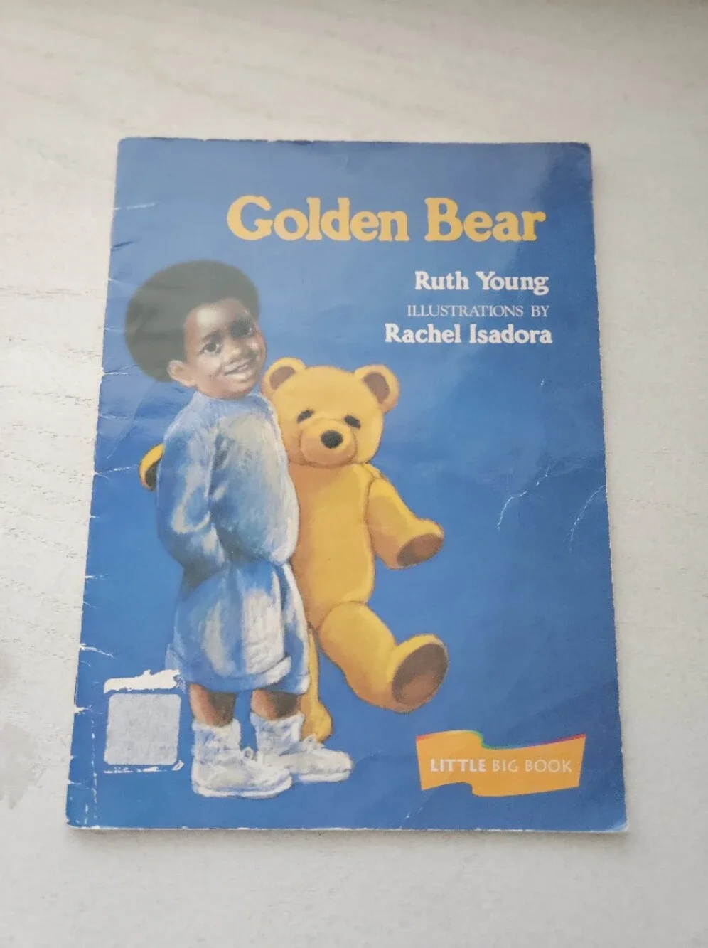 Vintage Golden Bear by Ruth Young & Rachel Isadora Little Big Book 1992